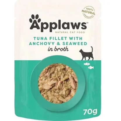 Picture of Applaws Natural Wet Cat Food Tuna with whole Anchovy and Sea